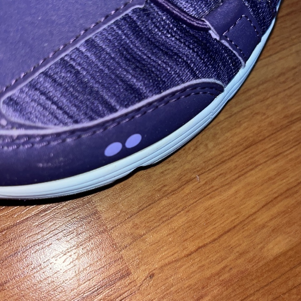 Ryka Purple Slip-On Flats with Sporty Design - Picture 3 of 9